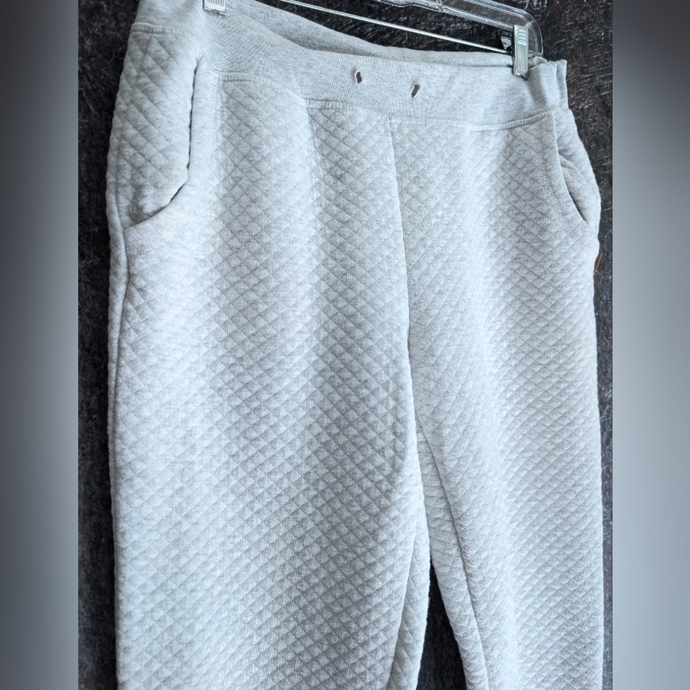 Avalanche Greeley Quilted Joggers White Medium - Picture 3 of 5
